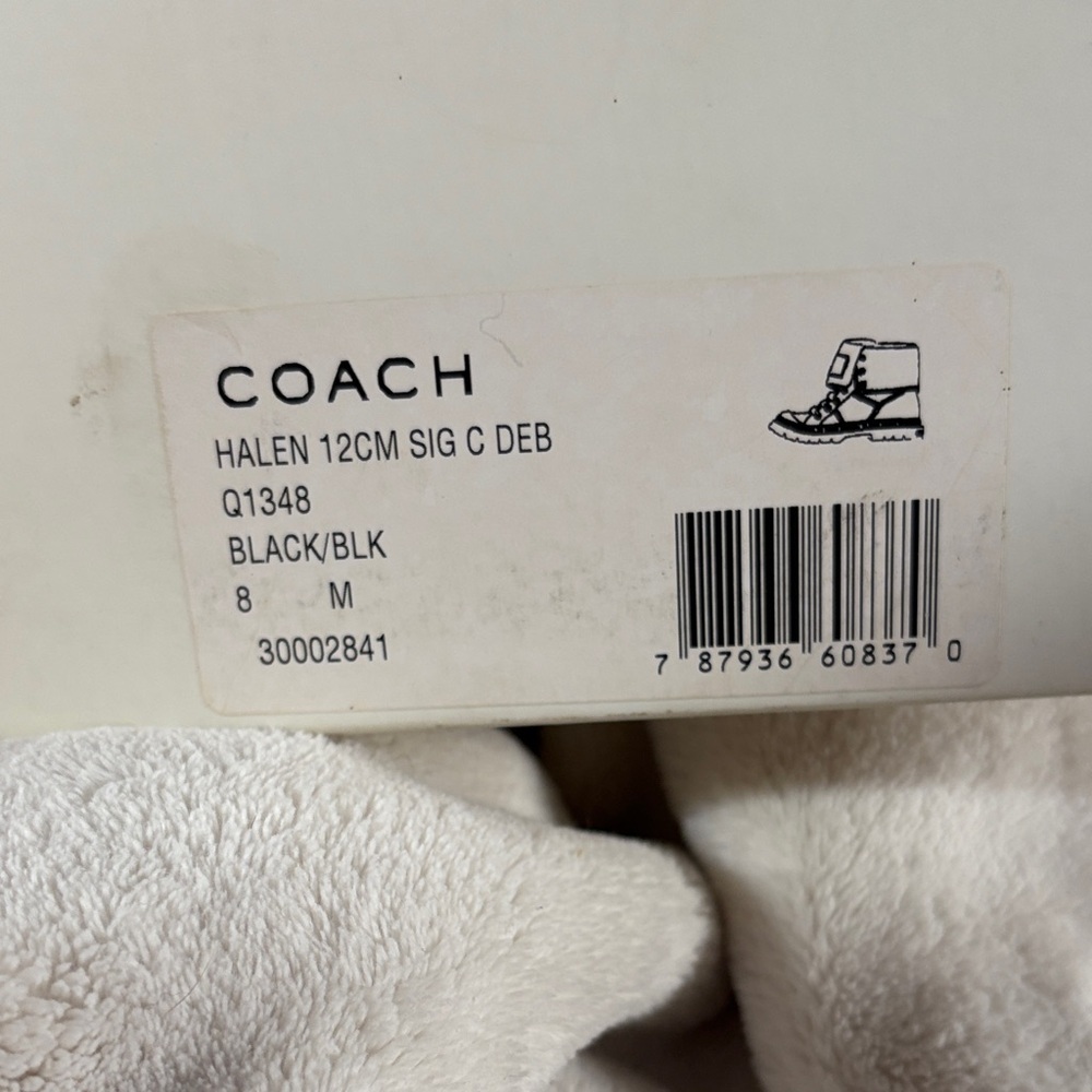 Coach Black Halen Sneakers
